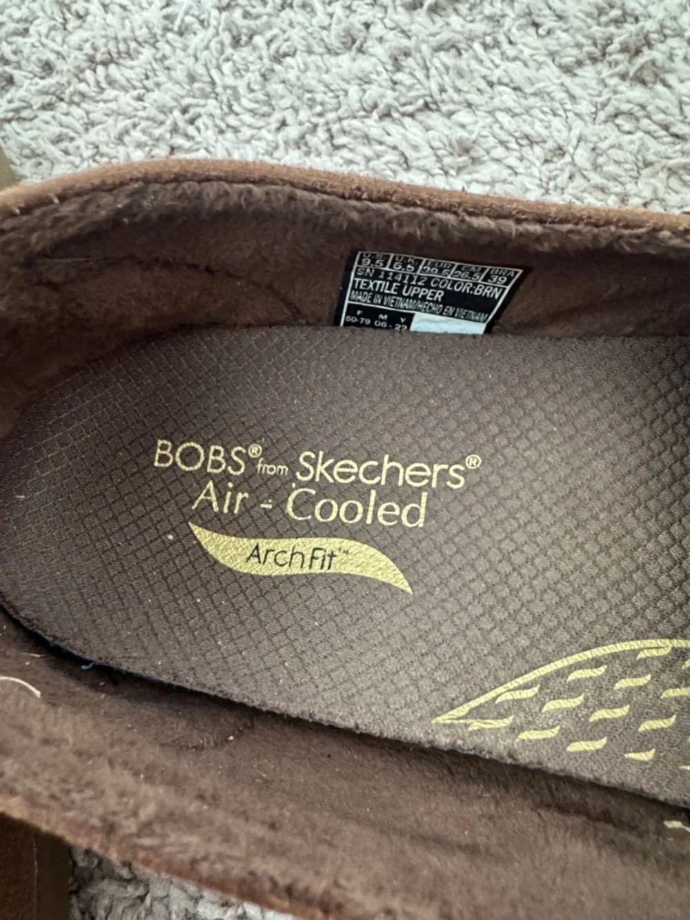 BOB from Sketchers Air - Cooled High Arch shoes